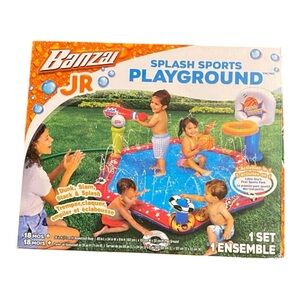 Banzai Jr Splash Sports Playground Park Arena Splash Pool Water